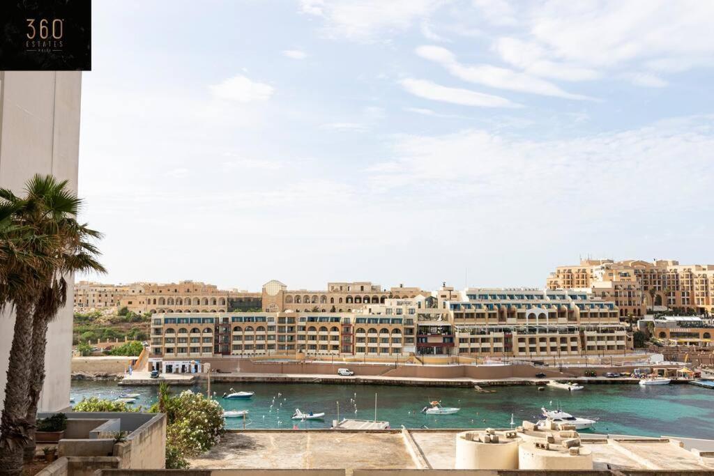 One Of A Kind, Seafront Property In St Georges Bay By 360 Estates San Ġiljan Exterior foto